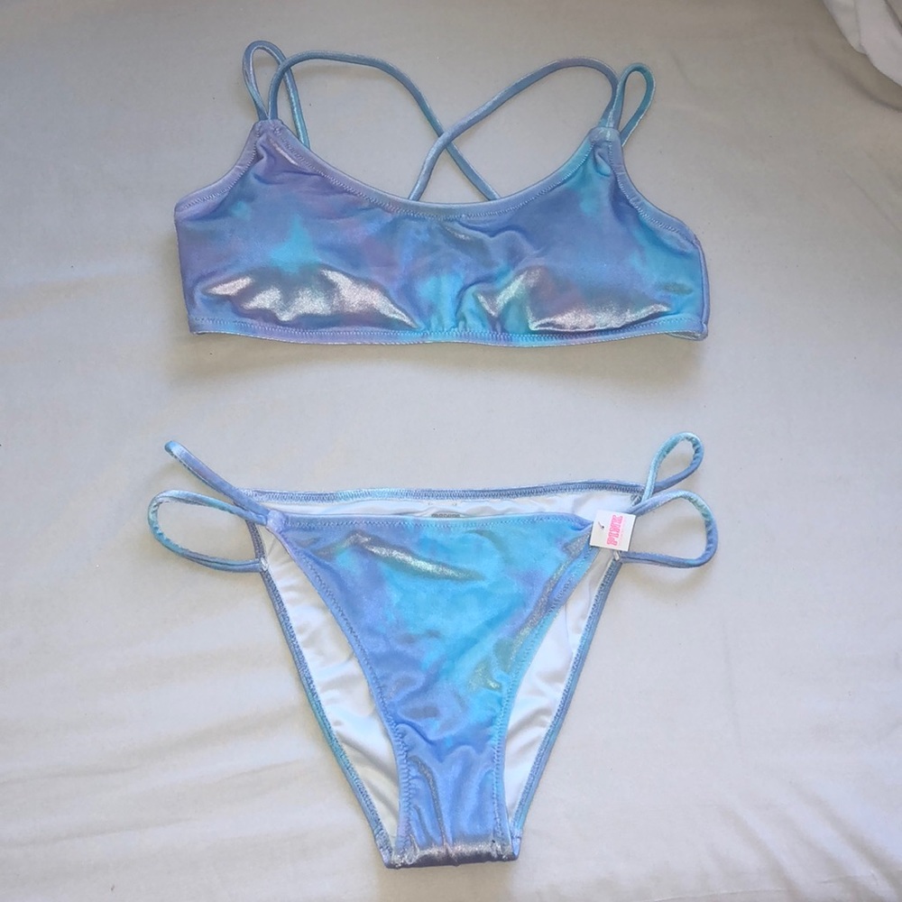 NEW Victoria secret pink velvet swimsuit